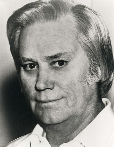 George Jones - photo by Hope Powell - photo courtesy of Epic Records