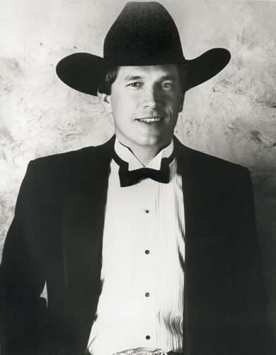 George Strait - photo by Mike Rutherford - photo courtesy of MCA Records