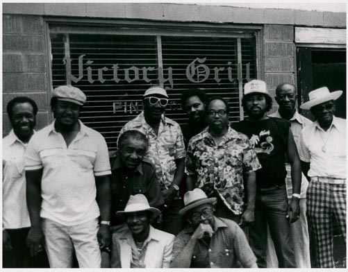 Victory Grill Reunion (L-R Standing) Henry