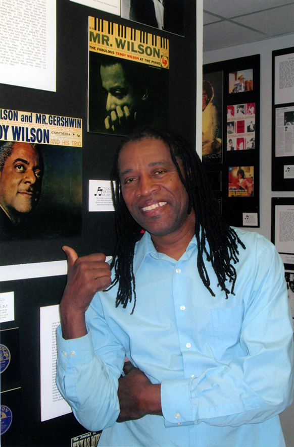 Hannibal Lokumbe by Clay Shorkey, October 2012. Texas Music Museum Archives