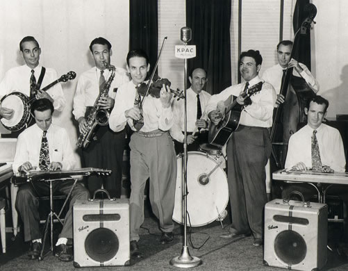 Cliff Bruner & The Texas Wanderers - Cliff Bruner (Fiddle) - photo courtesy of Tom Dunbar