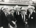 Light Crust Doughboys - (L-R) Jerry Elliott, Smokey Montgomery, Jim Boyd, John Strawn & Bill Simmons - photo courtesy of The Light Crust Doughboys (37kb)