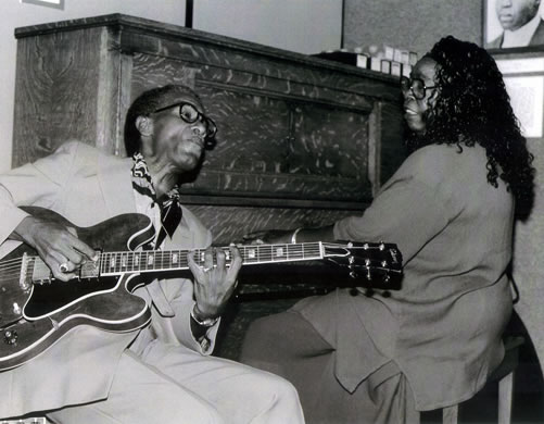 Carol Fran and Clarence Holliman