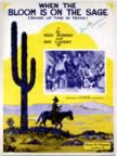 When The Bloom Is On The Sage (Round Up Time In Texas) (71kb)